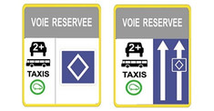 Covoiturage et véhicules propres : une signalisation expérimentale pour les voies réservées Covoiturage et véhicules propres : une signalisation expérimentale pour les voies réservées